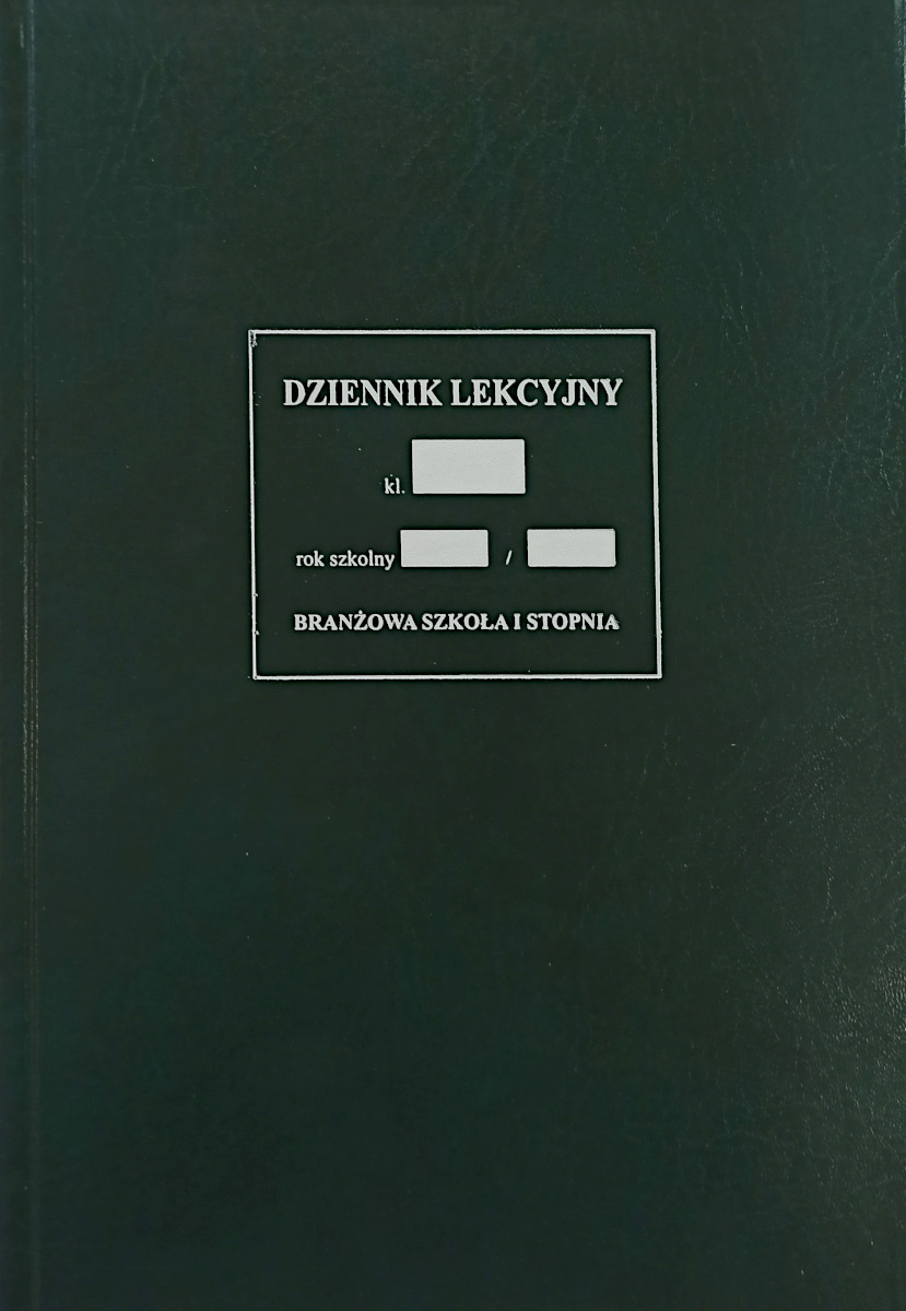 Dziennik lekcyjny branżowa szkoła I stopnia A4  (132 str.)